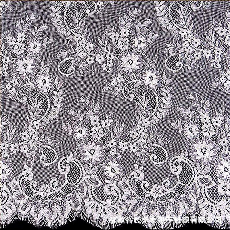 Lace Trim Lace Fabric Dress for Women's Wear Wholesale Supplier 8